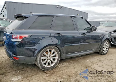 2016 Land Rover Range Rover Sport Hse z USA, uszkodzony, nr VIN SALWR2VF3GA571228